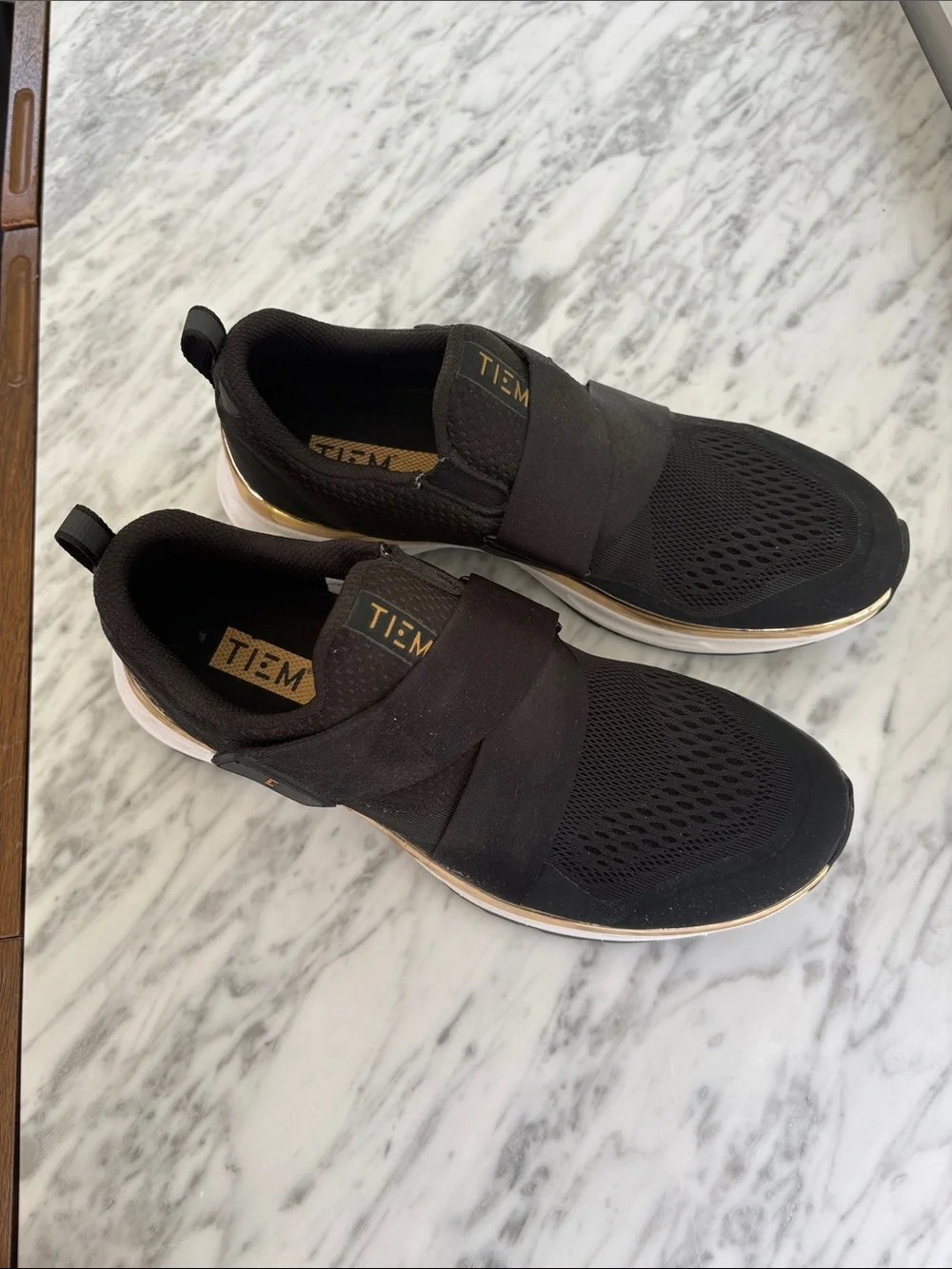 TIEM spin shoes Limited Edition Black/Gold